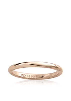 Belk & Co. Baby 14K Polished Band Ring