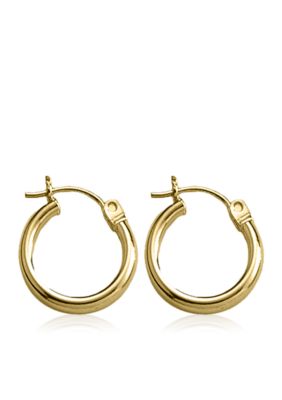 Belk & Co. Children's 14k Gold Hoop Earrings