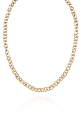 Modern Gold 14k Yellow Gold Chain Necklace Modern Gold 14k Yellow Gold Chain Necklace