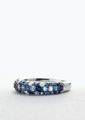 Effy Sterling Silver Sapphire Ring