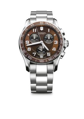 Victorinox Swiss Army Chronograph Classic Brown