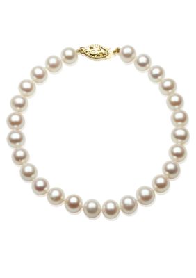 Belk & Co. Freshwater 8-inch Pearl Bracelet