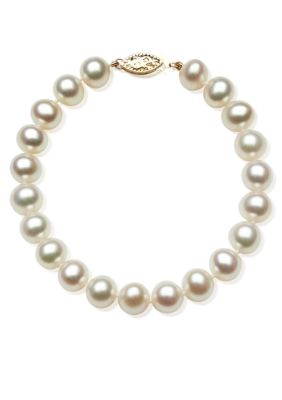 Belk & Co. Freshwater 7-inch Pearl Bracelet