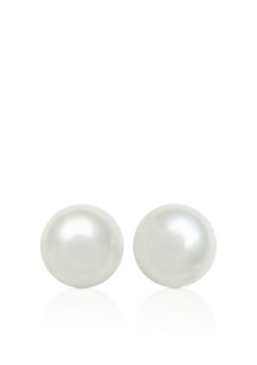 Belk & Co. Freshwater Pearl 6-6.5mm Earrings