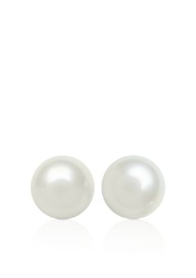 Belk & Co. Freshwater Pearl 7-7.5mm Earrings
