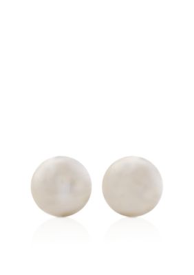 Belk & Co. Freshwater 10-11mm Pearl Earrings