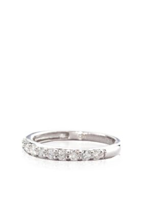 Belk & Co. Diamond Anniversary Band in 14k White Gold
