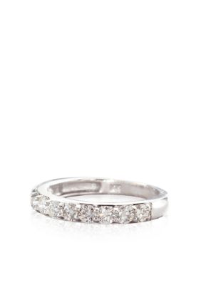 Belk & Co. Diamond Anniversary Band in 14k White Gold
