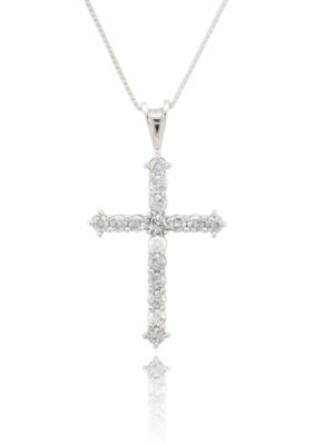 Belk & Co. Diamond Cross Pendant