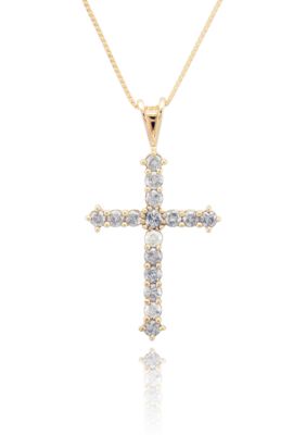 Belk & Co. Diamond Cross Pendant