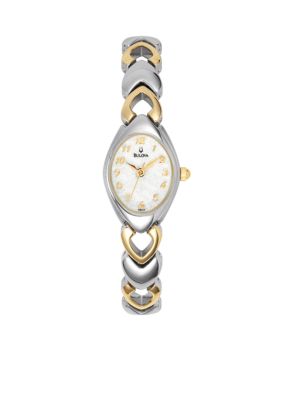 Bulova Ladies' Two Tone Bracelet