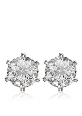 Belk & Co. 1/2 ct. t.w. Diamond Solitaire Earrings