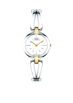 ESQ Movado Two Tone Corbel Watch