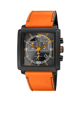 Citizen Drive from Citizen Eco-Drive Men's Grey Ion Plated Chronograph Watch