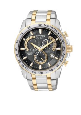 Citizen Eco-Drive Two-Tone Perpetual Chrono AT
