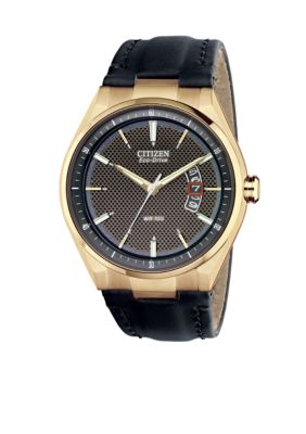 Citizen Men's Drive Rose Gold Tone Watch