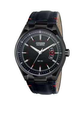 Citizen Men's Drive Black Ion Plated Watch