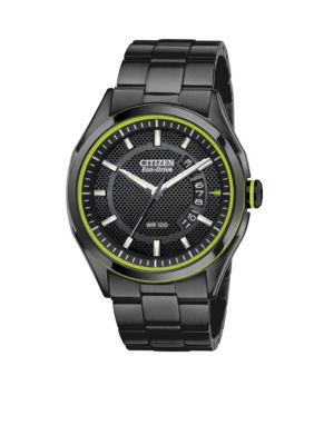 Citizen Men's Drive Black Ion Plated Watch 