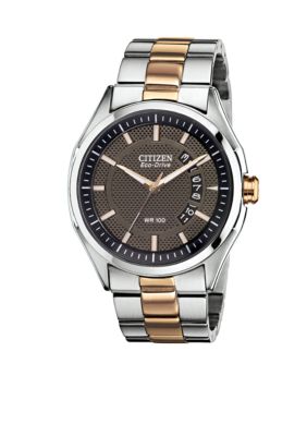 Citizen Men's Drive Two Tone Rose Gold Watch