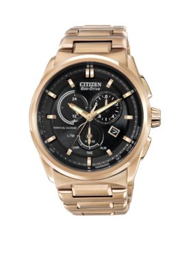 Citizen Men's Eco-Drive Perpetual Calendar Chronograph Watch