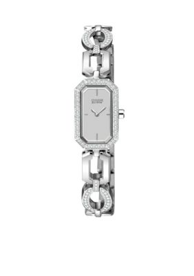 Citizen Eco-Drive Silhouette Crystal Jewelry Watch