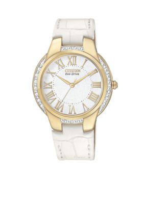 Citizen Eco-Drive Gold Tone Ciena Watch