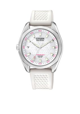 Citizen Eco-Drive Titanium Golf Watch