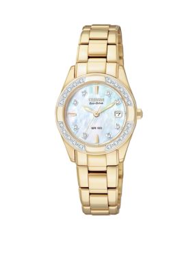 Citizen Eco-Drive Gold Tone Regent