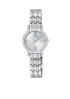 Citizen Eco-Drive Silhouette Crystal Watch
