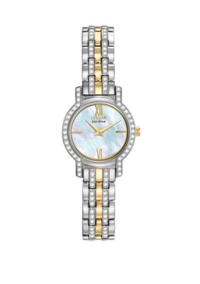 Citizen Eco-Drive Silhouette Crystal Watch