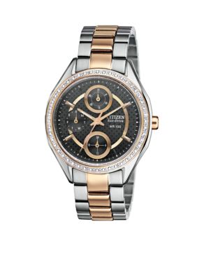Citizen Ladies' Drive Two Tone Rose Gold Tone Watch