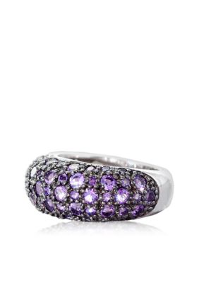 Belk & Co. Sterling Silver Amethyst Ring