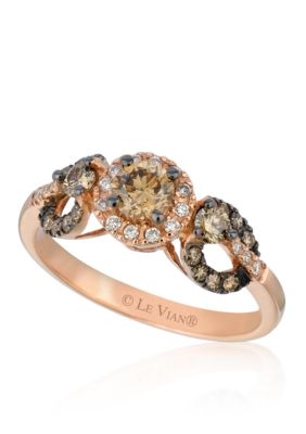 Le Vian Chocolate Diamond Center Stone Ring
