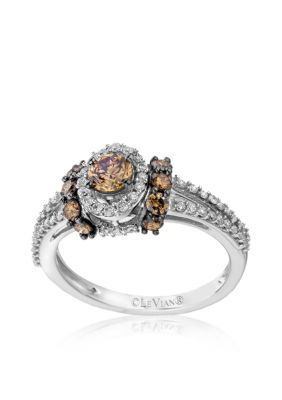 le vian chocolate diamond rings