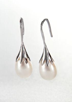Belk & Co. Sterling Silver Freshwater Pearl Earrings