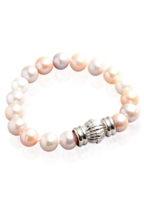 Belk & Co. Freshwater Pearl Multi Color 8-in. Bracelet