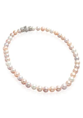 Belk & Co. Freshwater Pearl Multi Color 18-in. Necklace