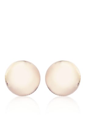 Belk & Co. 14K Rose Gold 6Mm Ball Stud Earring
