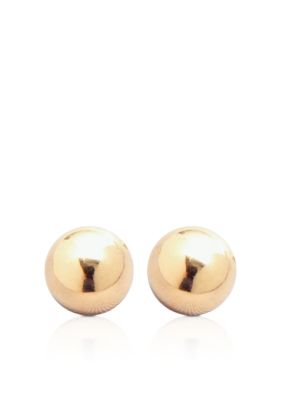 Belk & Co. 14k Yellow Gold Ball Stud Earrings