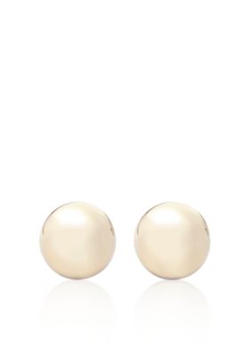 Belk & Co. 14k Yellow Gold 10mm Ball Stud Earring