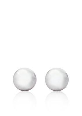 Belk & Co. 14k White Gold 6mm Ball Stud