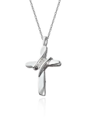 Belk & Co. Diamond Cross Pendant