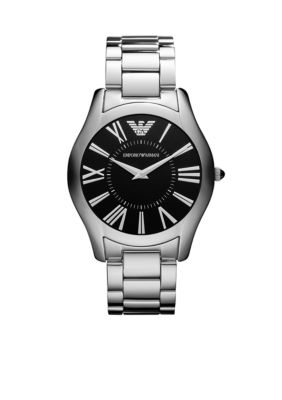Emporio Armani Men's Stainless-Steel Super Slim Watch