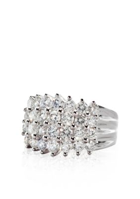 Belk & Co. Diamond Pyramid Ring