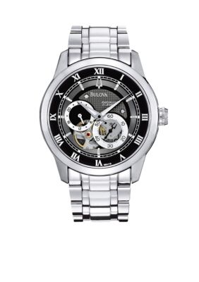 Bulova Silver Automatic Watch