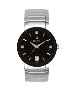 Bulova Diamond Dial Watch
