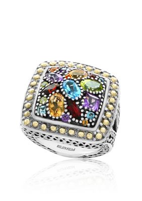 DEALS Effy Multi Colored Ring in Sterling Silver and 18K Yellow Gold
LIMITED