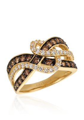 Le Vian Gladiator Ring in 14k Honey Gold Le Vian Gladiator Ring in 14k Honey Gold