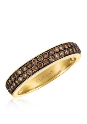 Le Vian Chocolate Diamonds Ring in 14k Honey Gold
