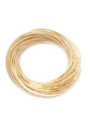 R.J. Graziano Interlocking Bangle Set